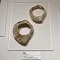 Shell bracelets from Denzayama Kofun [ja], Kumamoto Prefecture