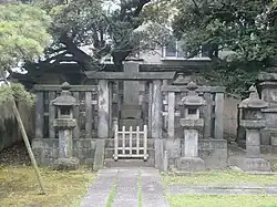 Grave of Matsudaira Sadanobu