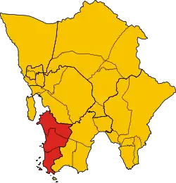 Location in Cambodia