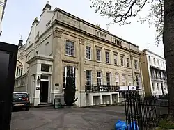 Nos 121 and 123, Promenade and attached railings