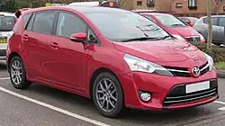 Toyota Verso Excel (UK; facelift)