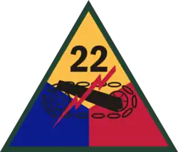 22nd Armored Division (1943-1947) Reflagged as 75th Infantry in 1952 Is now 75th Innovation Command