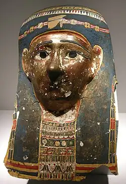 Egyptian funerary mask