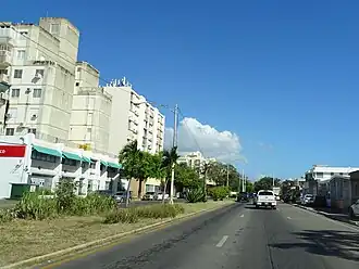 Avenida Las Américas eastbound