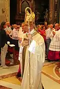 Bishop Malvestiti just consecrated, 11 October 2014