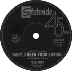 Side-A label by Stateside Records