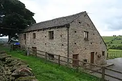 Barn to Thornsett Fields Farmhouse