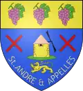Coat of arms of Saint-André-et-Appelles