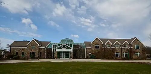 Main building.