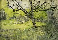 Richard Roland Holst (1888/1895): Boomgaard te Eemnes, Rijksmuseum Amsterdam