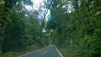 Heading west in Cordillera, Ciales