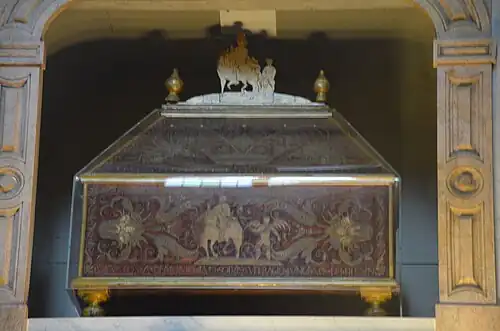 The reliauary of St. Hermes.