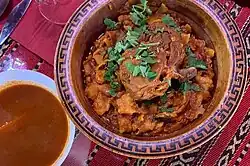 Algerian chakhchoukha from the city of Biskra