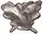 Image of silver oak leaves used on ribbon bars