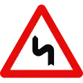Double curve first to the left