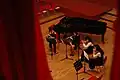 Flute quartet performance