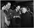 Dubinsky with Nelson Rockefeller