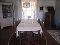 Dining room at Harrell House