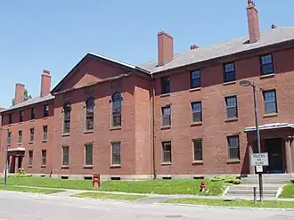 Divinity Hall, Harvard Divinity School, view from Divinity Avenue, Cambridge, Massachusetts[11]
