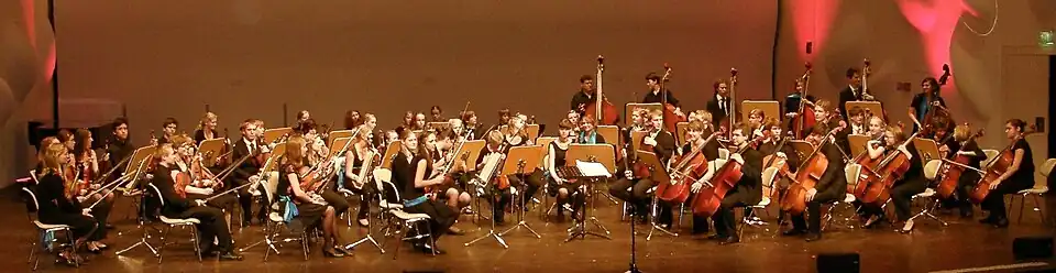 The DSP in the composition of 22 August 2011 at a public concert in Potsdam's Nikolaisaal [de]