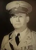 CPT Frank M. Whiddon, Commanded Company F, 124th Infantry, circa 1939[27] - 1941.[28]