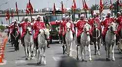 The funeral procession of President Beji Caid Essebsi.