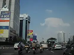 The DIrgantara Monument seen from afar (2010)