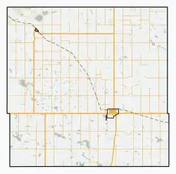 Rural Municipality of Gravelbourg No. 104 is located in Gravelbourg No. 104