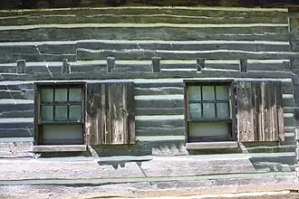 Gray Cottage windows.