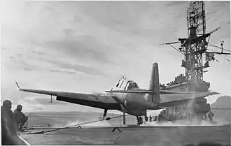 SK-1 aboard HMS Trumpeter