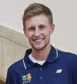Joe Root in 2017