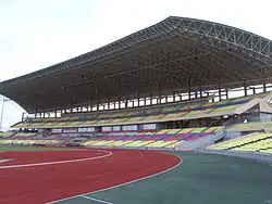 Grandstand from inside.
