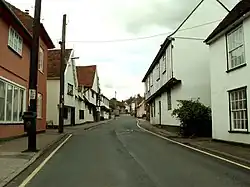 Malthouse and premises occupied by W A Church (Bures) Ltd