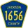 County Road 1656 marker