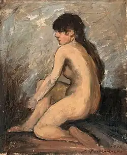 Sitting Model, 1916