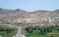 The village of Janan Lu in October 2011