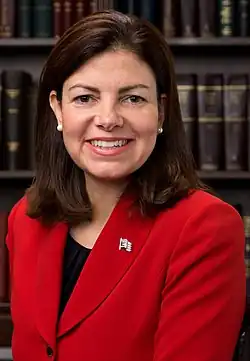 Kelly Ayotte U.S. Senator from New Hampshire 2011–2017[46][47]