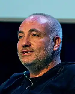 Bodnia at the Nordiske Mediedager ("Nordic Media Festival") in May 2012