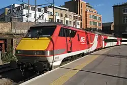 91125 at King's Cross in July 2018.