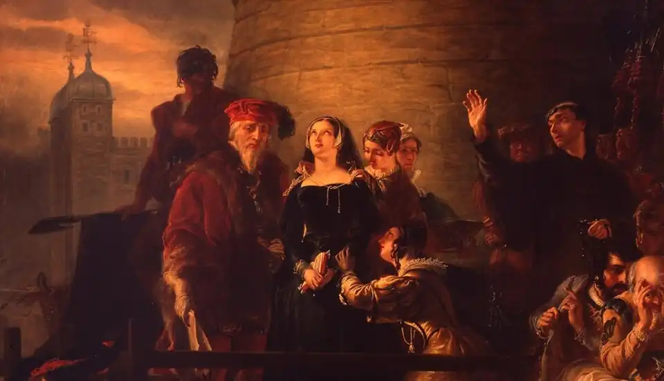 Lady Jane Grey at Her Place of Execution by Solomon Hart