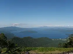 Viewed from Tsubetsu Mountain pass