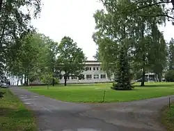 Limnology Centre of the Estonian University of Life Sciences by Võrtsjärv, in Vehendi
