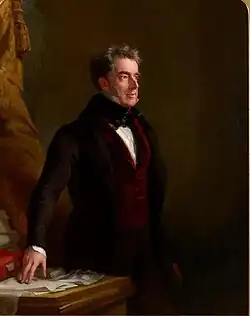 Portrait of Lord Melbourne by George Hayter