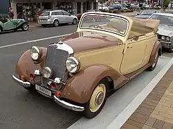 170 V Cabriolet, right-hand drive