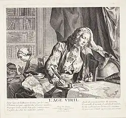 L'Age viril, after Charles-Nicolas Cochin fils; National Gallery of Denmark, Copenhagen