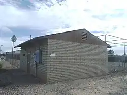 Civil Engineering Maintenance Shop, also known as S-735, located on Unity Ave. (Jct. of 11th and A Sts.), at Arizona State University at the Polytechnic campus (formerly Williams AFB). Listed in the National Register of Historic Places in 1995, ref: #95000747.