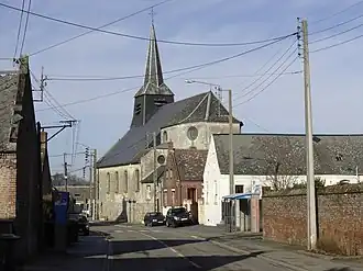 The church in Montigny-en-Cambrésis