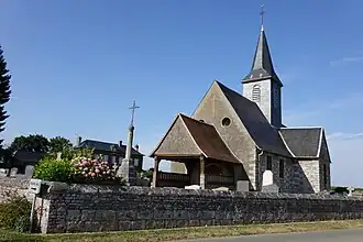 The church in Morgny-la-Pommeraye