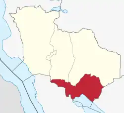 Mpimbwe District location in the Katavi Region