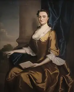 Mrs. Charles Apthorp (Grizzel Eastwick Apthorp) by Robert Feke